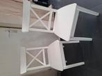 2 x ikea ingolf stoel, Huis en Inrichting, Stoelen, Ophalen, Gebruikt, Twee, Wit