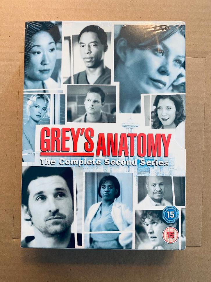 Grey’s Anatomy (Complete 2nd Series), Cd's en Dvd's, Dvd's | Tv en Series, Nieuw in verpakking, Drama, Boxset, Vanaf 12 jaar, Ophalen of Verzenden
