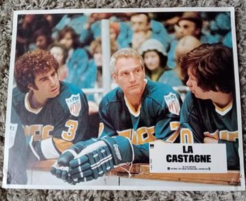 Paul Newman Ice Hockey La Castagne Filmfoto  beschikbaar voor biedingen