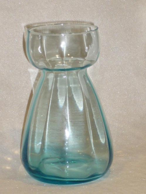 Leerdam Facet Hyacintglas Lichtblauw, Antiek en Kunst, Antiek | Glas en Kristal, Ophalen