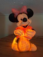 Vintage Heico Minnie Mouse Lamp, Verzamelen, Disney, Ophalen of Verzenden, Mickey Mouse, Gebruikt
