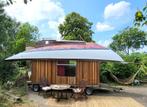 Unieke tiny house op wielen met een klassieke boot als dak, 2 slaapkamers, Verkoop zonder makelaar, Overijssel, Overige soorten