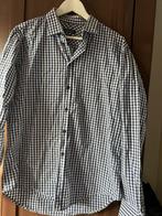 Zara Geruite Blouse XL Slim Fit, Ophalen of Verzenden, Zo goed als nieuw, Blauw, Halswijdte 43/44 (XL)