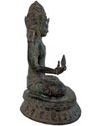 Bronzen beeld van Trimukha Avalokiteshvara, Ophalen of Verzenden, Gebruikt