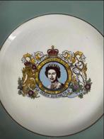 Prachtig Jubileum bord Queen Elisabeth, Verzamelen, Zo goed als nieuw, Ophalen, Servies