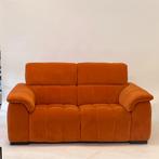 Oranje tweezitsbank Domicil (170 cm breed), Ophalen, 150 tot 200 cm, Tweepersoons, 75 tot 100 cm