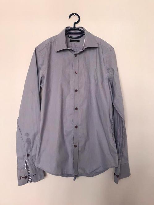 Matinique 37/38 fijn paars gestreept overhemd small, Kleding | Heren, Overhemden, Zo goed als nieuw, Halswijdte 38 (S) of kleiner