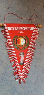Feyenoord Wereldcup 1970 Vaantje, Verzenden, Gebruikt, Feyenoord, Vaantje of Sjaal