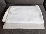 2 Jollein ledikantdekens (wit en zacht grijs), Kinderen en Baby's, Ophalen of Verzenden, Zo goed als nieuw, 85 tot 100 cm, Deken
