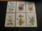 Voor het Kind Ansichtkaarten 1979 Bloemen met vlinders, Verzenden, 1960 tot 1980, Ongelopen, Natuur