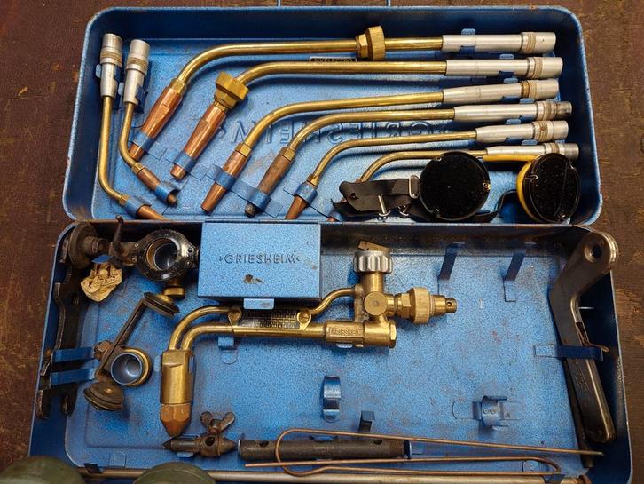 Griesheim autogeen Snijbrander Set, Doe-het-zelf en Verbouw, Gereedschap | Lasapparaten, Gebruikt, Overige typen, Minder dan 150 ampère