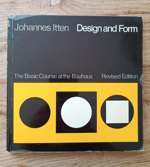 Design and Form: The Basic Course at the Bauhaus boek, Boeken, Kunst en Cultuur | Fotografie en Design, Gelezen, Overige onderwerpen