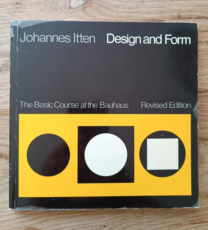 Design and Form: The Basic Course at the Bauhaus boek, Boeken, Kunst en Cultuur | Fotografie en Design, Gelezen, Overige onderwerpen