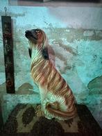 Grote Keramsch beeld hond saluki windhond, Ophalen of Verzenden, Zo goed als nieuw, Dier