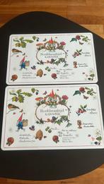 2 Kabouter Rien Poortvliet placemats David de kabouter, Ophalen of Verzenden, Zo goed als nieuw