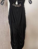 Zwarte jurk met steentjes, Kleding | Dames, Jumpsuits, Ophalen of Verzenden, Zo goed als nieuw, Maat 42/44 (L), Zwart