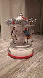 Kerst Draaimolen met Licht & Geluid - Nieuw!, Ophalen, Kunststof, Rood, Nieuw