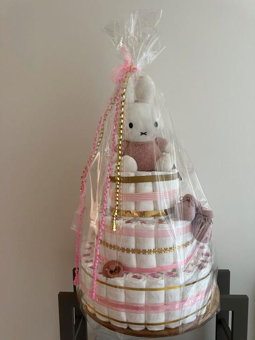 Prachtige Grote Nijntje Luiertaart, Kinderen en Baby's, Kraamcadeaus en Geboorteborden, Nieuw, Kraamcadeau, Ophalen of Verzenden