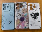3 hoesjes met reis thema voor Redmi Note 14 5G, nieuw., Ophalen of Verzenden, Nieuw, Hoesje of Tasje