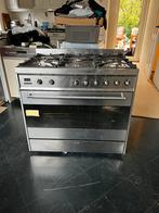 Gasfornuis met 6 kookzones en oven, Witgoed en Apparatuur, Fornuizen, Ophalen, Gebruikt, 60 cm of meer, Grill
