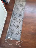 Grijze Rolgordijn met Bloemmotief, Huis en Inrichting, Ophalen, Gebruikt, 50 tot 100 cm, Grijs