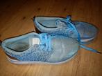Blauwe glitter gympen/sportschoenen maat 38, Sport en Fitness, Ophalen of Verzenden, Zo goed als nieuw, Overige typen, Overige merken