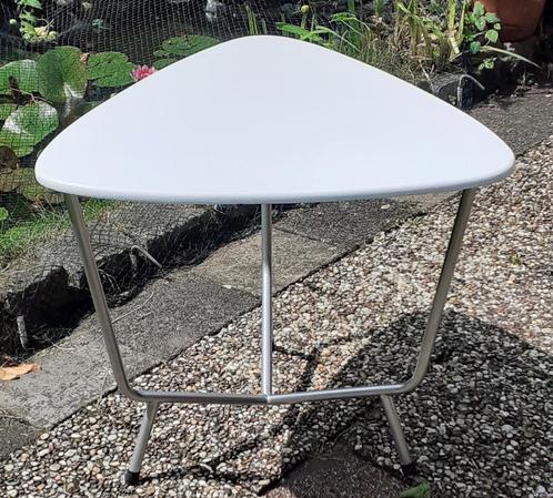 Vintage Bijzettafel Wim Rietveld, voor Auping jaren 60, Huis en Inrichting, Tafels | Salontafels, Zo goed als nieuw, Minder dan 50 cm