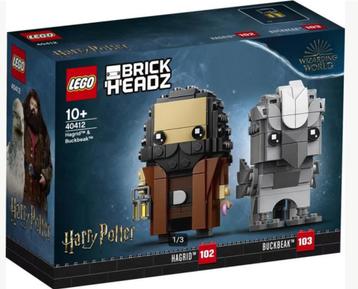 ego Brickheadz 40412 Hagrid & Bucket 40559 Road Runner meer beschikbaar voor biedingen