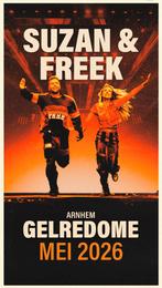 Suzan en Freek Gelredome tickets 15 mei. 2x staanplaatsen, Tickets en Kaartjes, Evenementen en Festivals, Twee personen