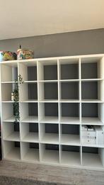 IKEA Kallax kast 5x5 vakken wit, Ophalen, Met plank(en), Gebruikt, 150 tot 200 cm