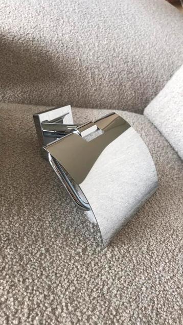NIEUW 2x Alterna closetrolhouder toiletrolhouder chroom beschikbaar voor biedingen