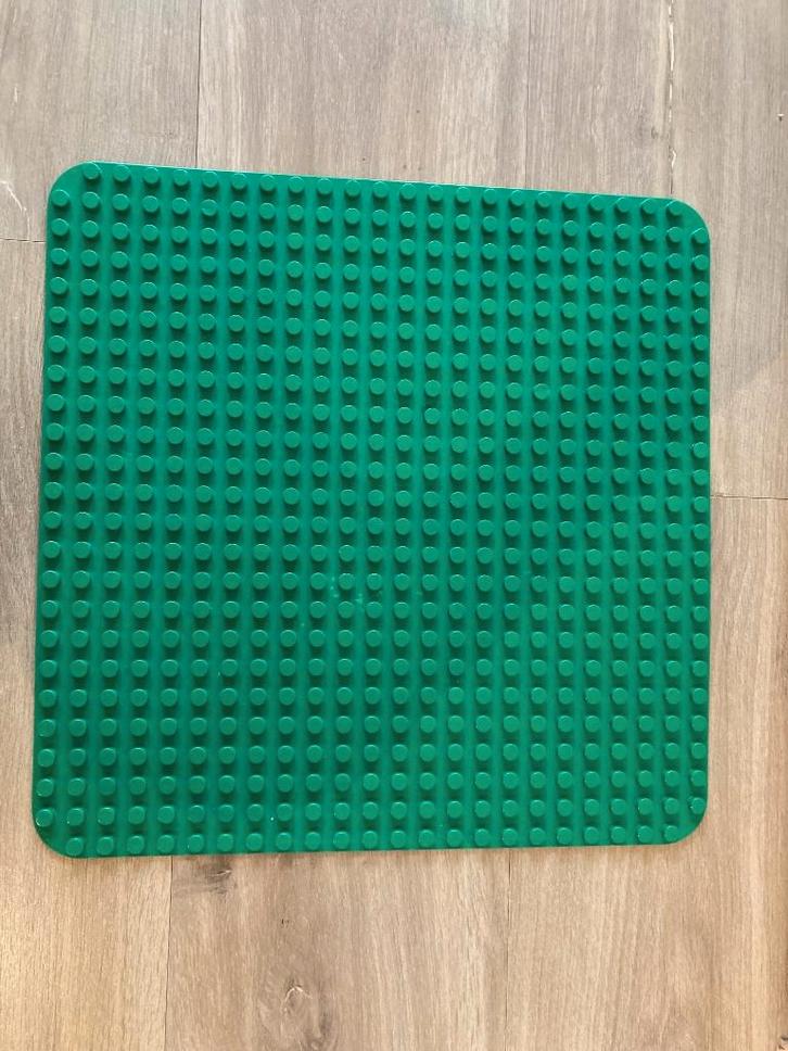 LEGO Duplo Grote groene Bouwplaat, Kinderen en Baby's, Speelgoed | Duplo en Lego, Gebruikt, Duplo, Complete set, Ophalen