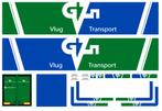 Vrachtauto decal 1:50 Vlug transport ( trailer ), Hobby en Vrije tijd, Modelauto's | 1:50, Verzenden, Nieuw, Bus of Vrachtwagen