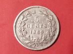 5 cent 1869, Postzegels en Munten, Munten | Nederland, Koning Willem III, Verzenden, Zilver, Losse munt