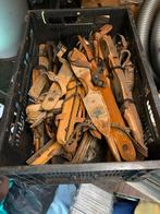 Bak vol vintage houten schaatsen, Ophalen of Verzenden