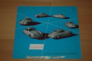 Porsche 356 - Pré A - Folder - Brochure beschikbaar voor biedingen