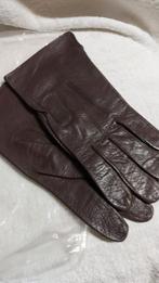 Handschoenen leer, Kleding | Dames, Mutsen, Sjaals en Handschoenen, Ophalen of Verzenden, Zo goed als nieuw, Maat 38/40 (M), Handschoenen
