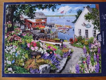 Te koop legpuzzel: Coastal Garden van BlueBird puzzel. beschikbaar voor biedingen