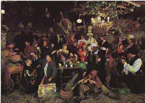 Schijndel Feesterij het Tunneke. - Bourgondisch feest. -, Verzamelen, Ansichtkaarten | Nederland, Ongelopen, Noord-Brabant, 1980 tot heden