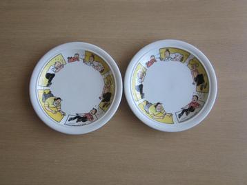 Suske en Wiske 1993 2 bordjes D20cm H2cm beschikbaar voor biedingen