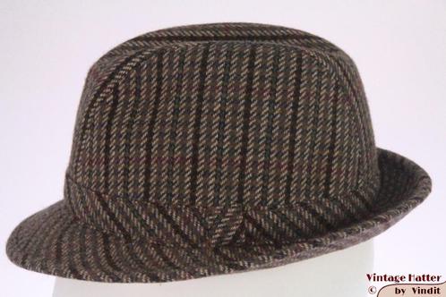 kleine Vintage Vissershoed Bermont grijs wol 53,5 Baantjer, Kinderen en Baby's, Kinderkleding | Petten en Hoeden, Gebruikt, Jongen of Meisje