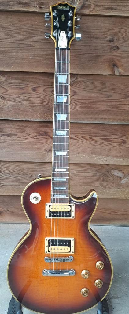 Hohner L59 Proffesional made in Korea eventueel ruil, Muziek en Instrumenten, Snaarinstrumenten | Gitaren | Elektrisch, Gebruikt