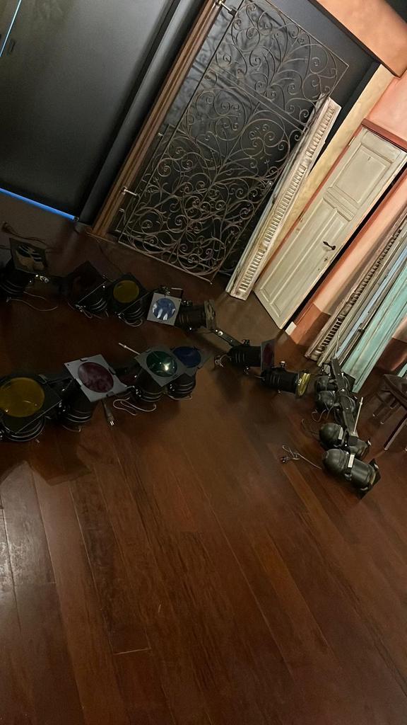 Disco Lampen Set - Complete Verlichting, Muziek en Instrumenten, Licht en Laser, Gebruikt, Licht, Kleur, Ophalen