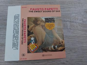 FAUSTO PAPETTI - THE SWEET SOUND OF SAX (CASSETTEBANDJE) beschikbaar voor biedingen