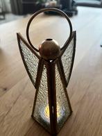 Metalen Engel waxinelichthouder 18cm zgan, Ophalen of Verzenden, Zo goed als nieuw, Metaal, Minder dan 25 cm