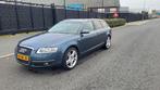 Audi A6 2.8 FSI - automaat - climate - stoelverwarming, Auto's, Audi, Zwart, Stationwagon, Navigatiesysteem, 92 €/maand