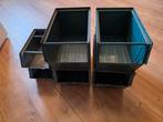 6 Stalen Magazijnbakken, Doe-het-zelf en Verbouw, Kratten en Dozen, Ophalen, Gebruikt, 100 cm of meer, 60 cm of meer