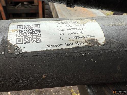 Achteras Mercedes sprinter A9073500301 51:13, Auto-onderdelen, Ophanging en Onderstel, Mercedes-Benz, Gebruikt, Ophalen