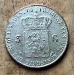 3 gulden 1818 Willem I, Postzegels en Munten, Munten | Nederland, Ophalen, Koning Willem I, Overige waardes, Losse munt