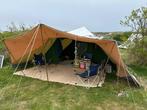 Te huur: De Waard Albatros op camping Stortemelk, Caravans en Kamperen, Tenten, Ophalen of Verzenden, Gebruikt, Tot en met 6